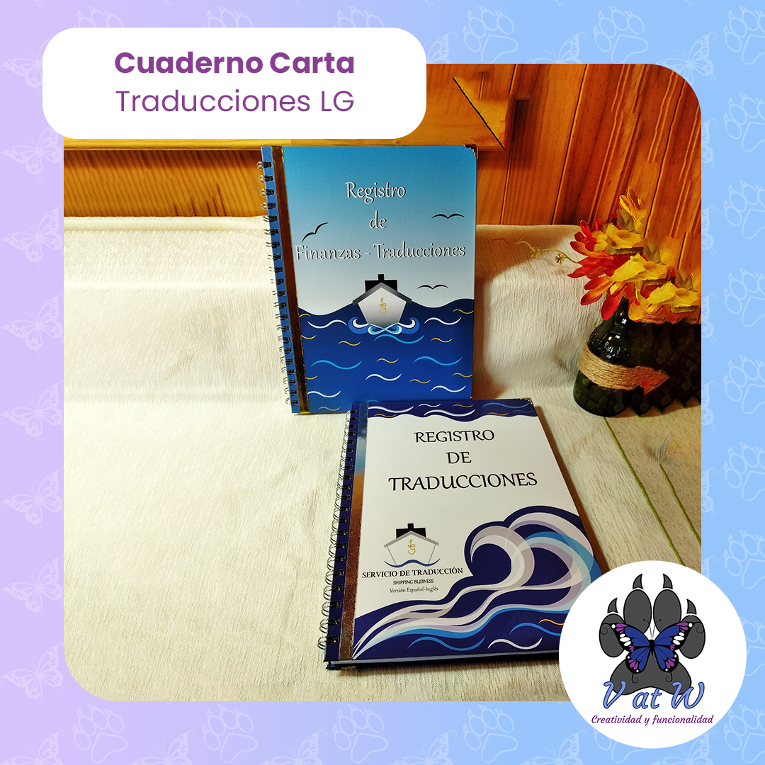 Cuaderno Traducciones LG