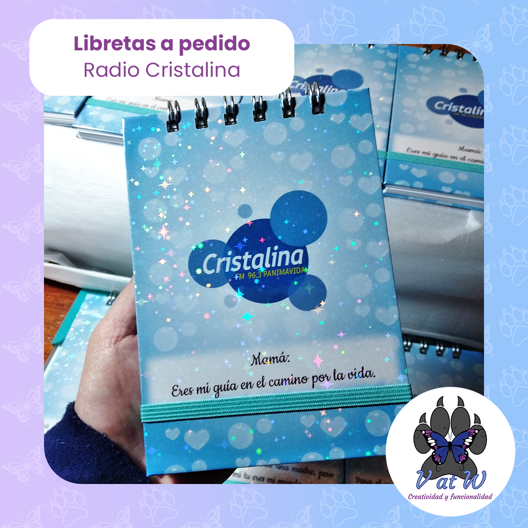 libreta Radio Cristalina