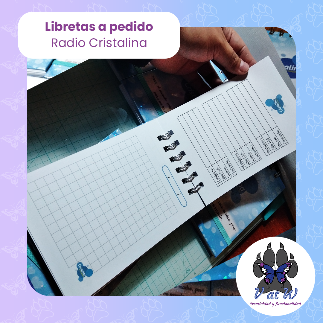 libreta Radio Cristalina
