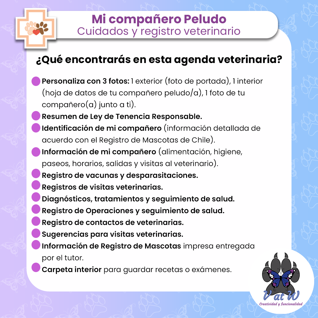Mi compañero peludo - Cuidados y registro veterinario - Imagen 7