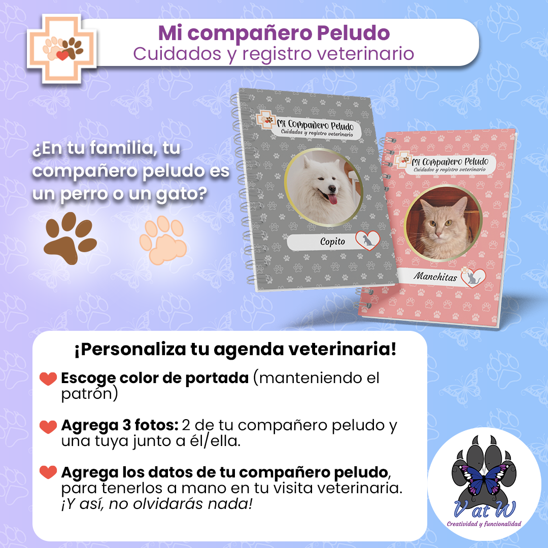 Mi compañero peludo - Cuidados y registro veterinario - Imagen 3