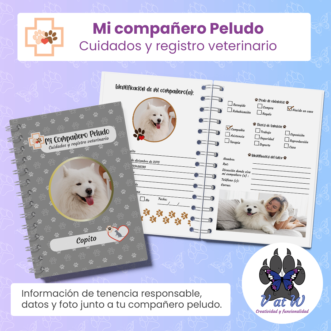 Mi compañero peludo - Cuidados y registro veterinario - Imagen 6