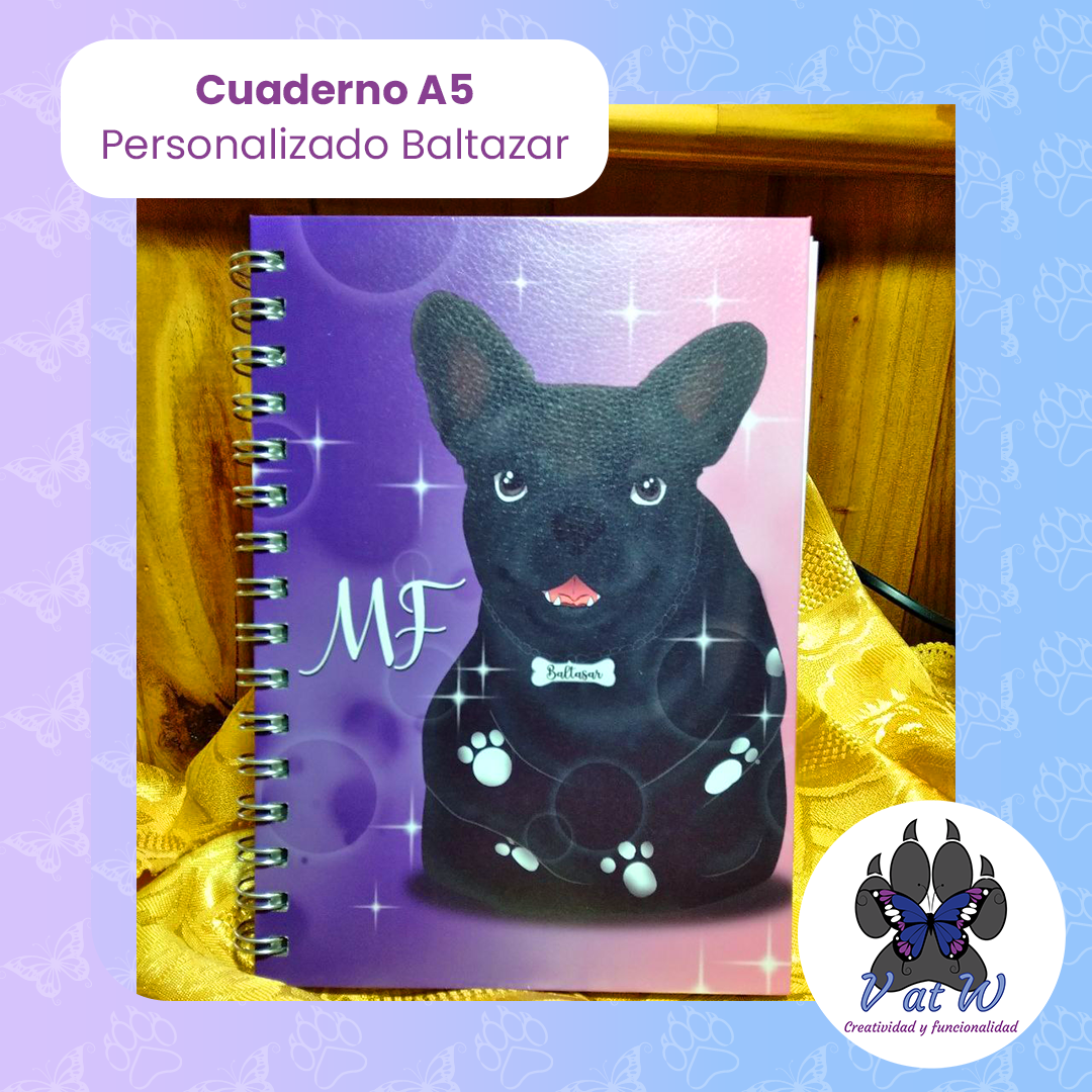 Cuaderno personalizado Baltazar